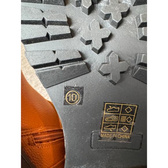 Copied - New Kingsburg Moto Boot in Cognac - Picture 4 of 7